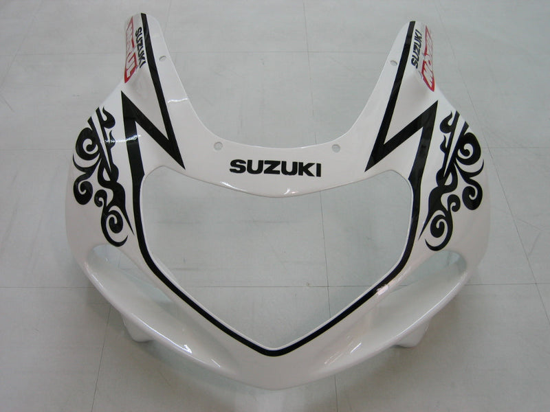 Fairings 2001-2003 Suzuki GSXR 750 White Black Alstare Corona  Generic