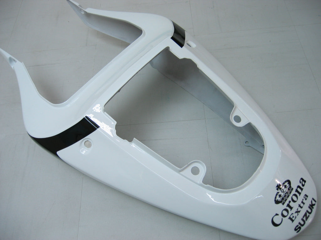 Fairings 2001-2003 Suzuki GSXR 750 White Black Alstare Corona  Generic