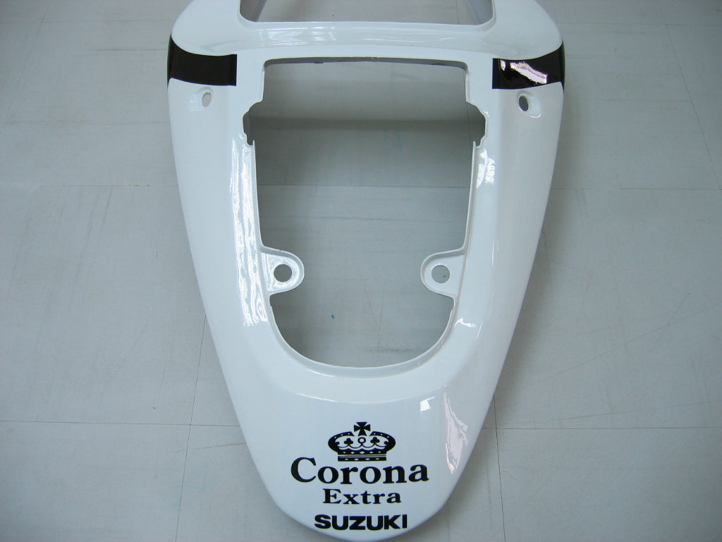 Fairings 2001-2003 Suzuki GSXR 750 White Black Alstare Corona  Generic