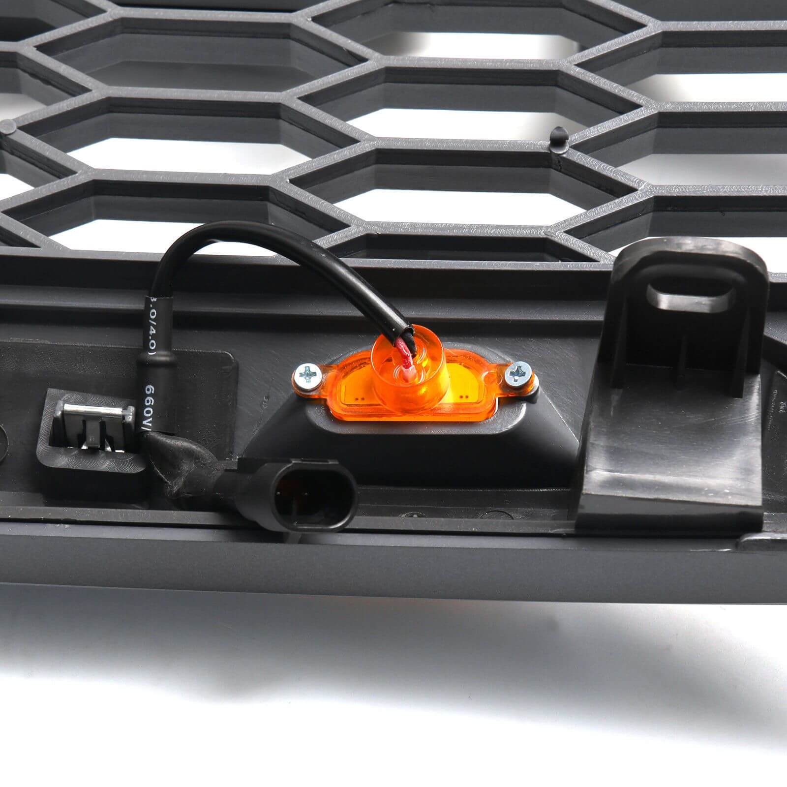 F-150 F150 2015 - 2019 Ford 3X Bumper Grille LED Light Grill استبدال مصبغة Raptor Style عام