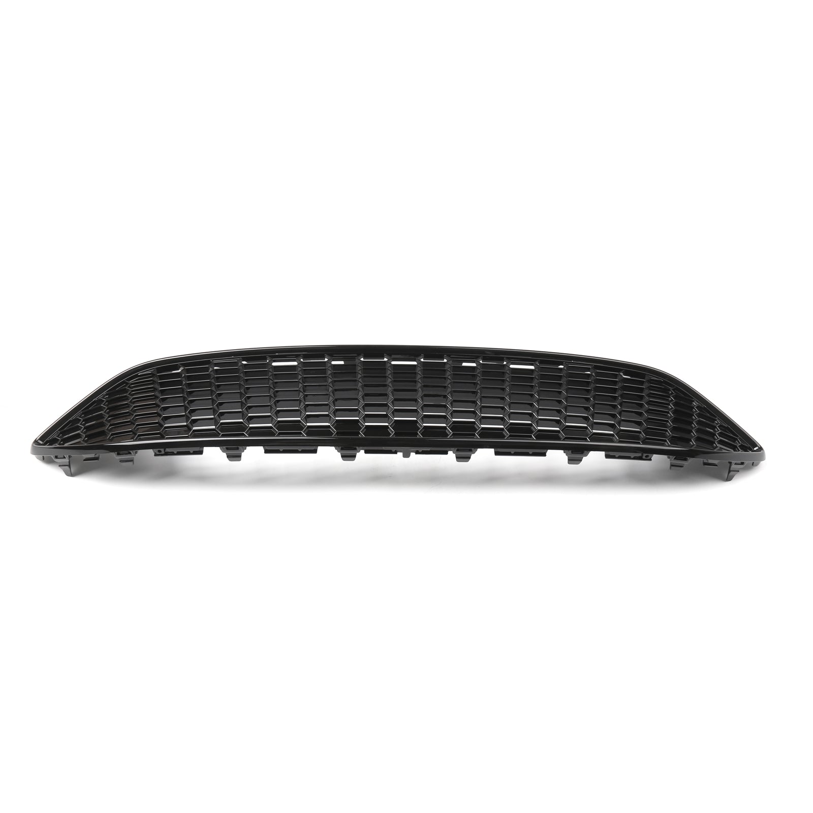 Front Bumper Grille ABS Gloss Black Honeycomb For Ford Focus (2015-16) Generic