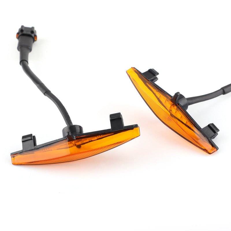 4Runner TRD Pro 2014-2019 تويوتا 4 قطع شبكات سيارات بلاستيكية أضواء LED عام