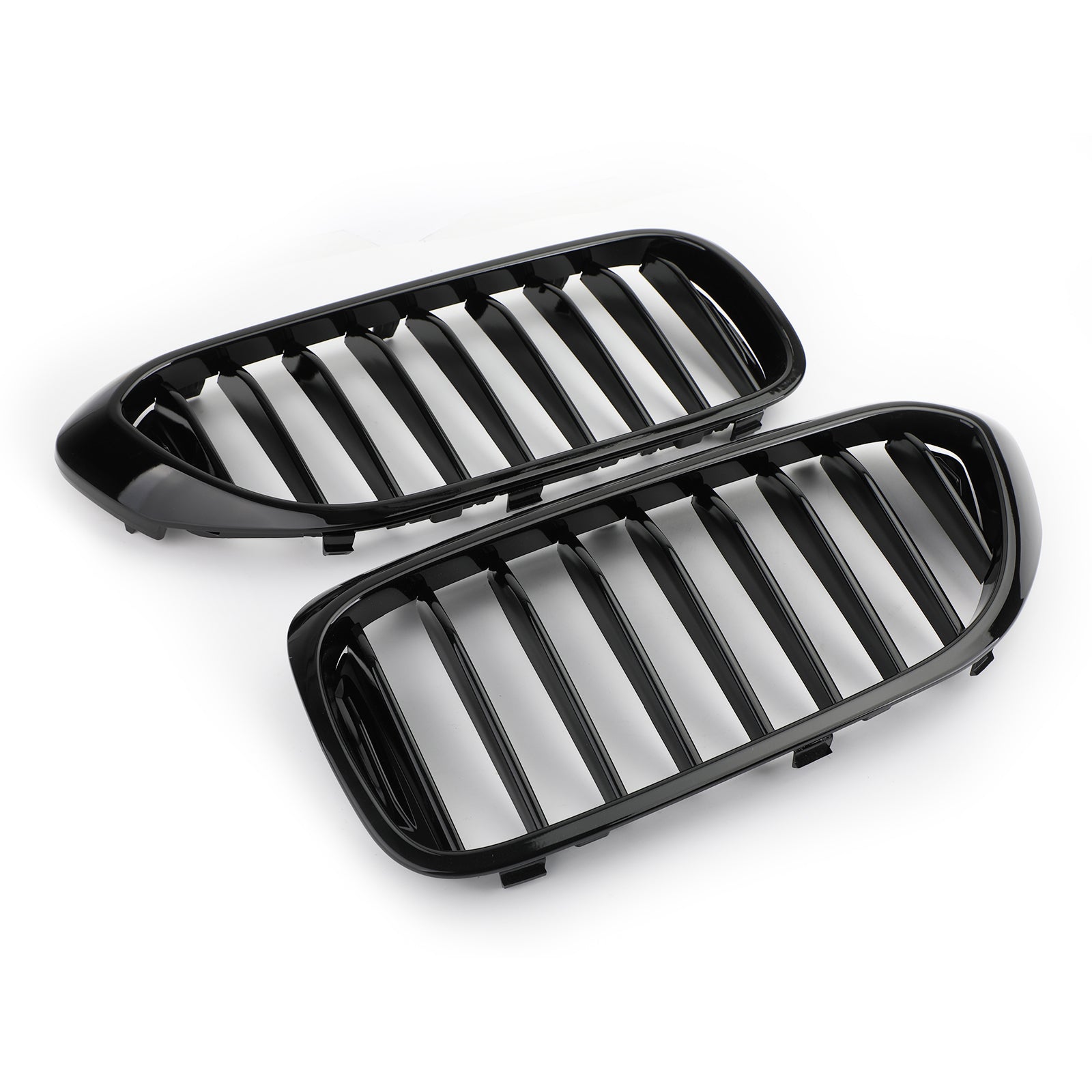 Parrilla de rejilla frontal negra brillante para BMW 5 Series 530i 540i G30 2017-2019 genérico