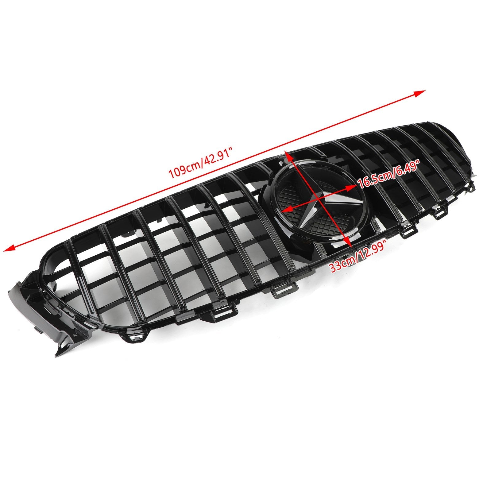 W213 E-Class AMG 2016-2019 Benz Front Grill استبدال الشبكة مع الكاميرا العامة