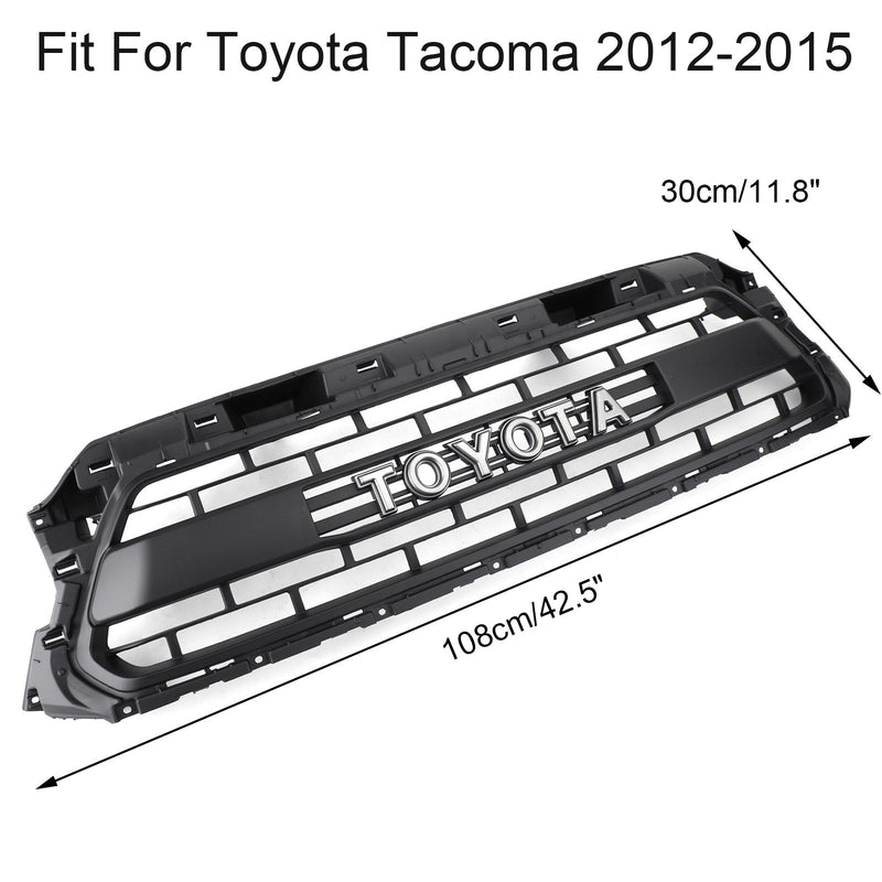 2012-2013-2014-2015 Toyota Tacoma Honeycomb Grill Replacement Grille Generic