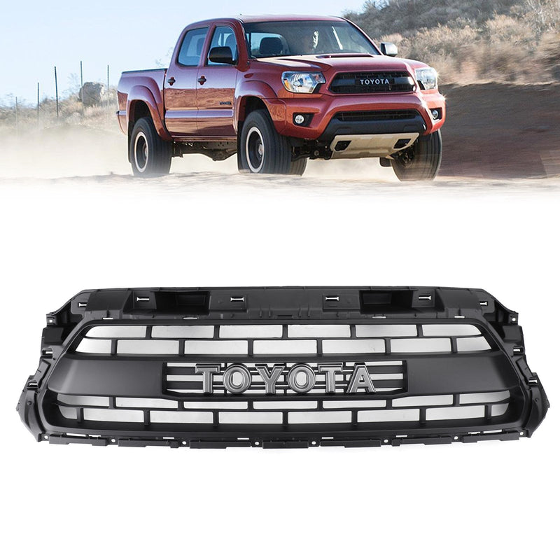 2012-2013-2014-2015 Toyota Tacoma Honeycomb Grill Replacement Grille Generic