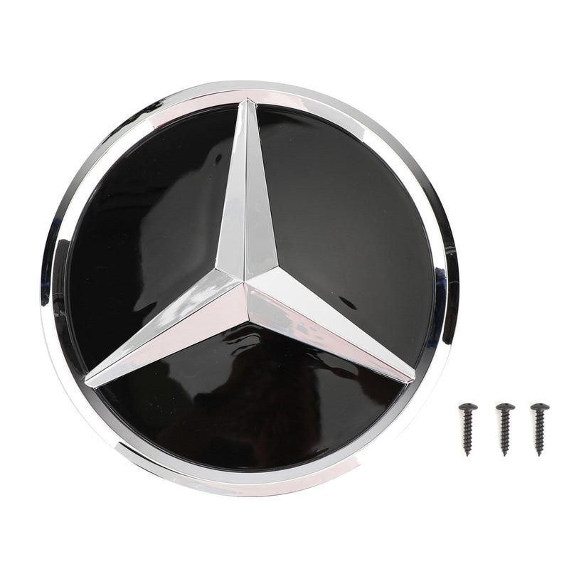 R230 SL500 SL600 2003-2006 Mercedes Grill Replacement Grille black 1 Fin Star