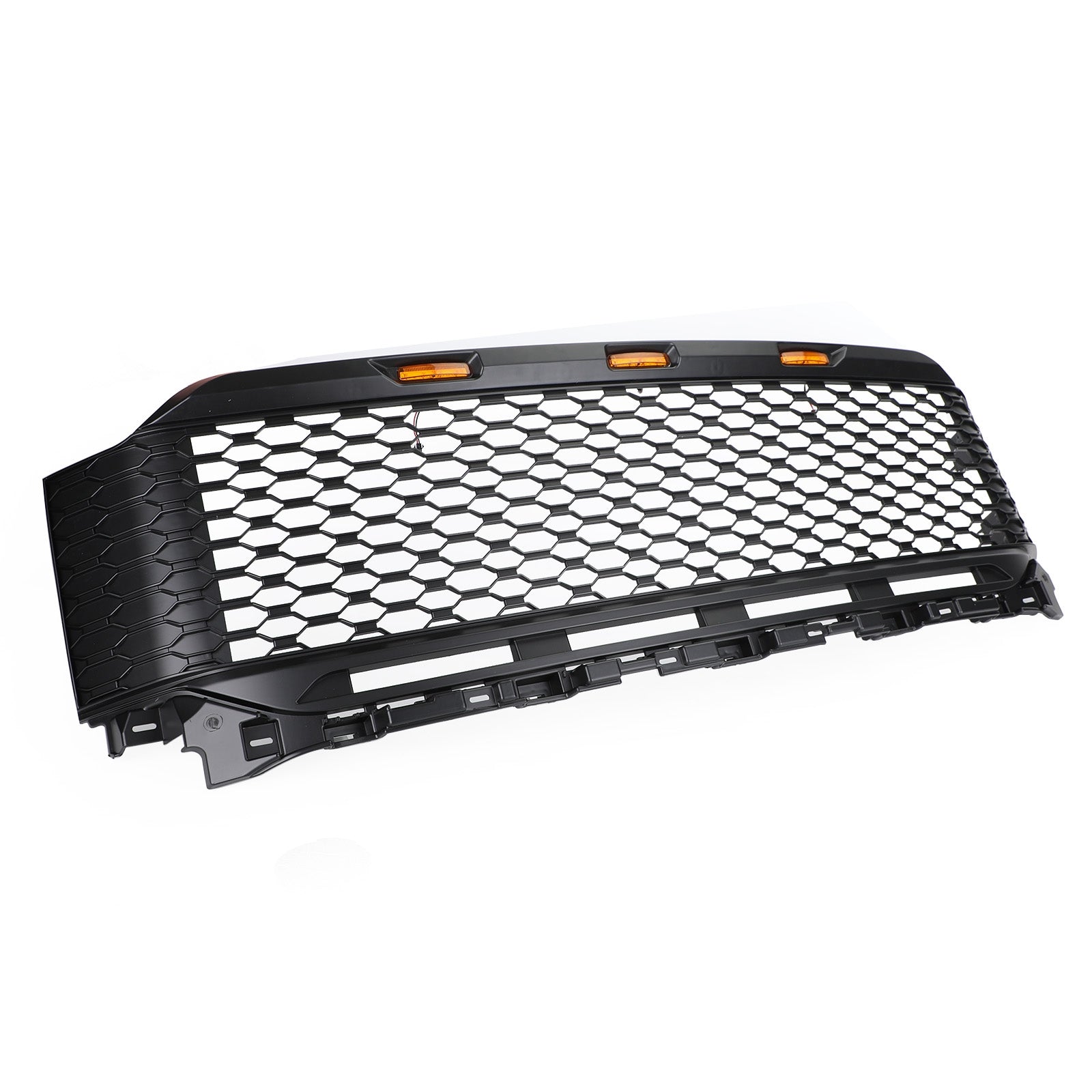 Ford F150 2021-2023 Raptor Replacement ABS Front Bumper Grille Grill W/ LED