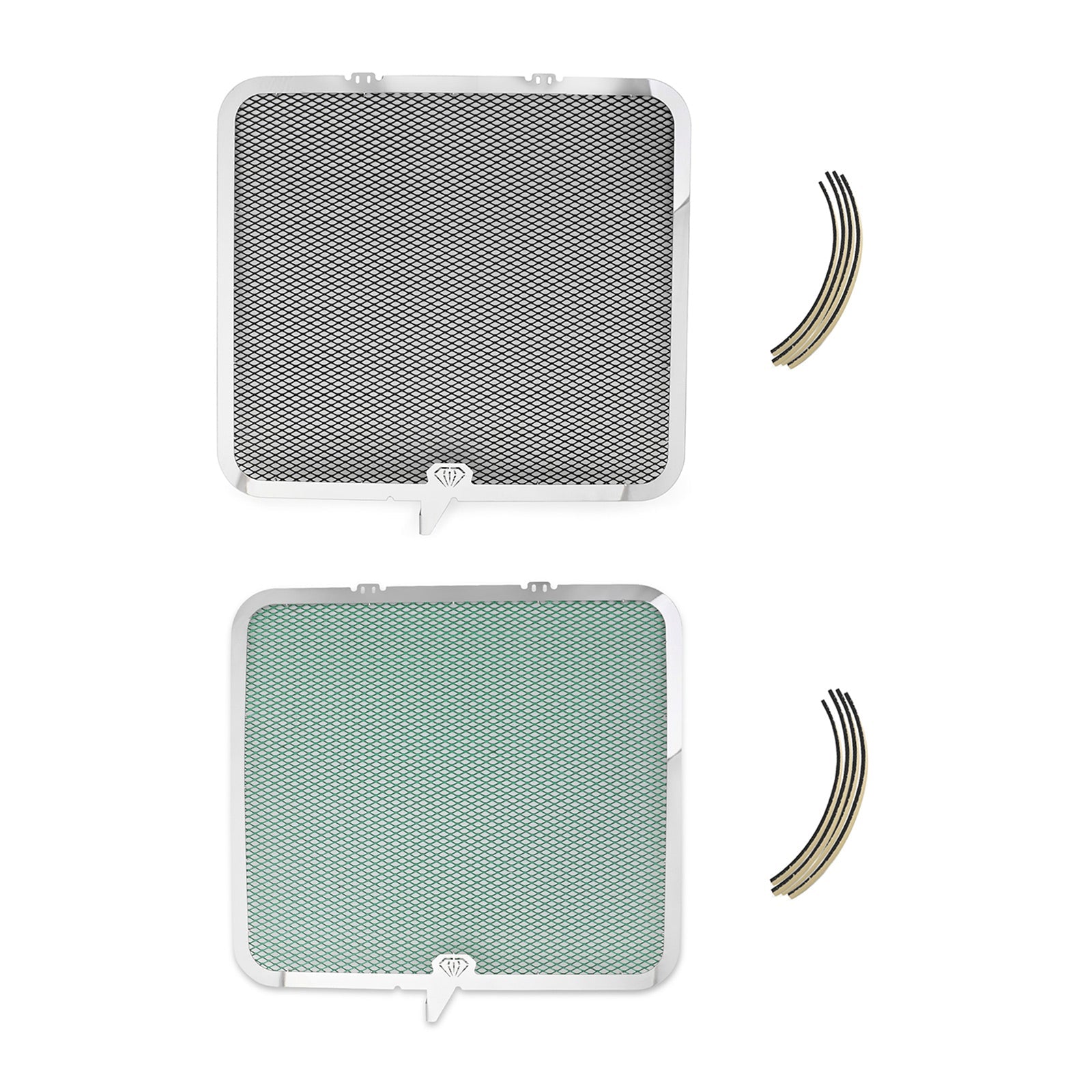 Zx6r Radiator Guard Radiator Guard Protector Cover For Kawasaki Ninja ZX-6R ZX6R ZX636 ...