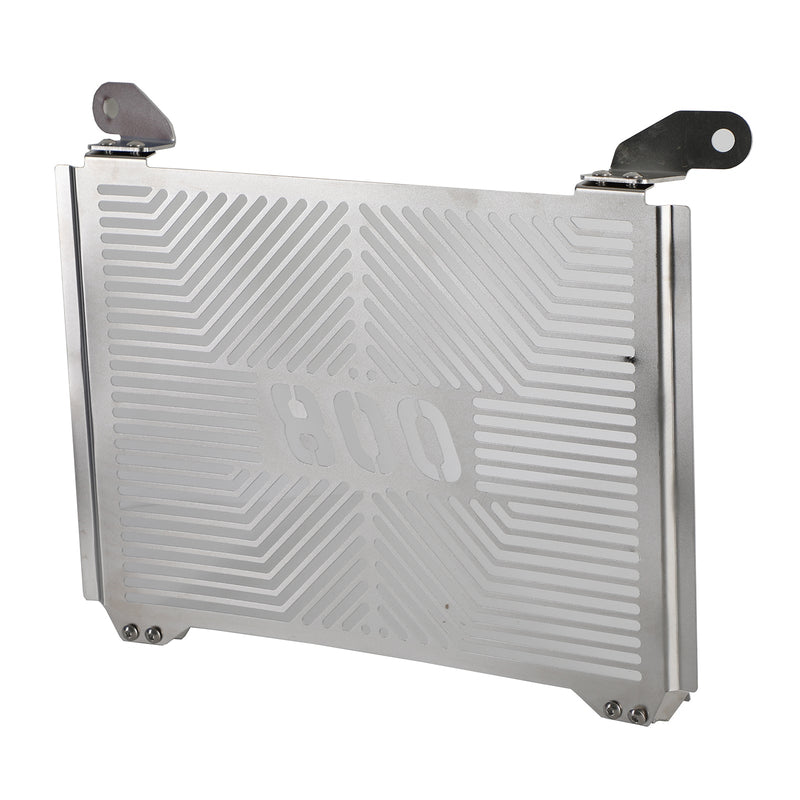 Protector de cubierta de protección de radiador de acero inoxidable apto para CFMOTO 800MT 21-22 plateado genérico