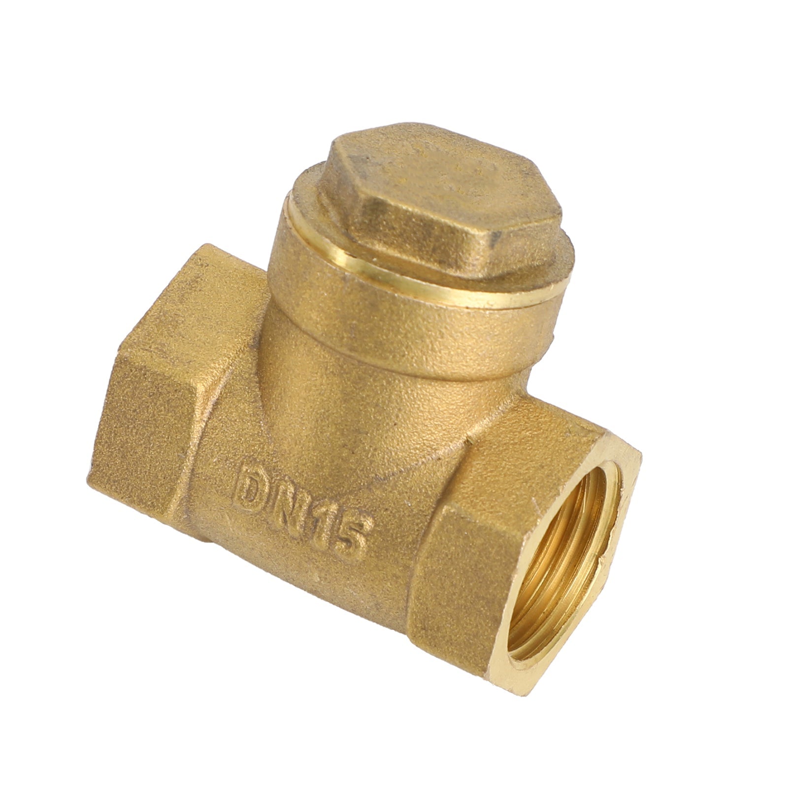 1/2" 3/4" 1" 2" Female Thread Brass Horizontal DN15 Non-Return Swing Check Valve