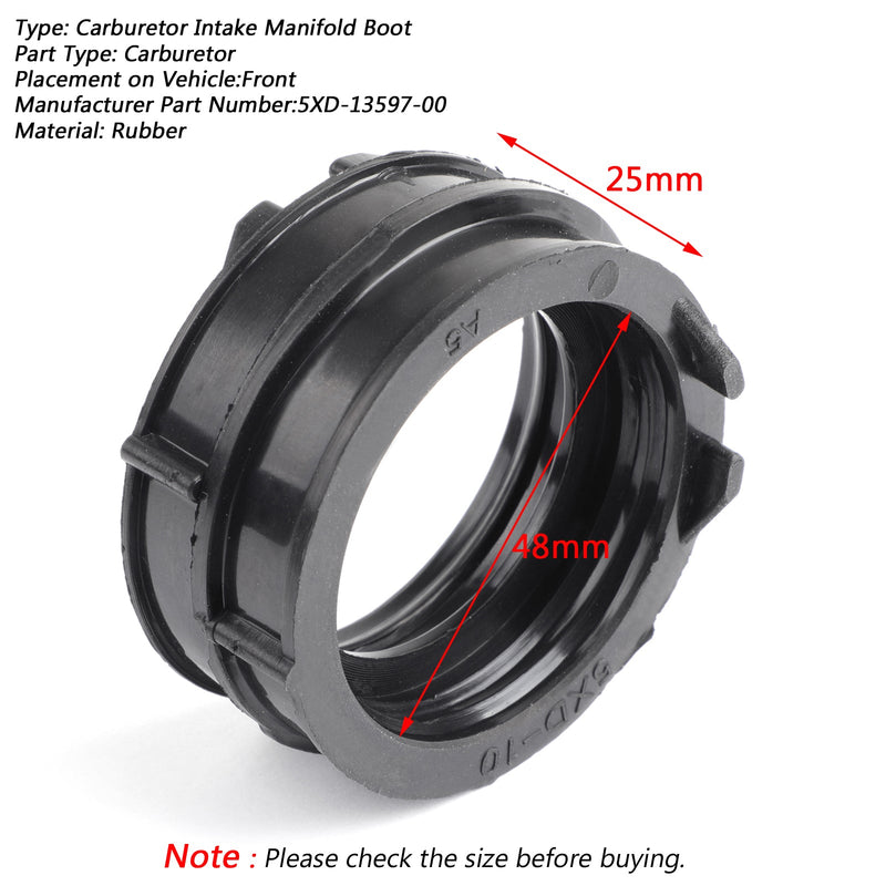 Arranque del colector de admisión del cuerpo del acelerador para Yamaha YZ450F 2004-2005 WR450F 2004-2006 genérico