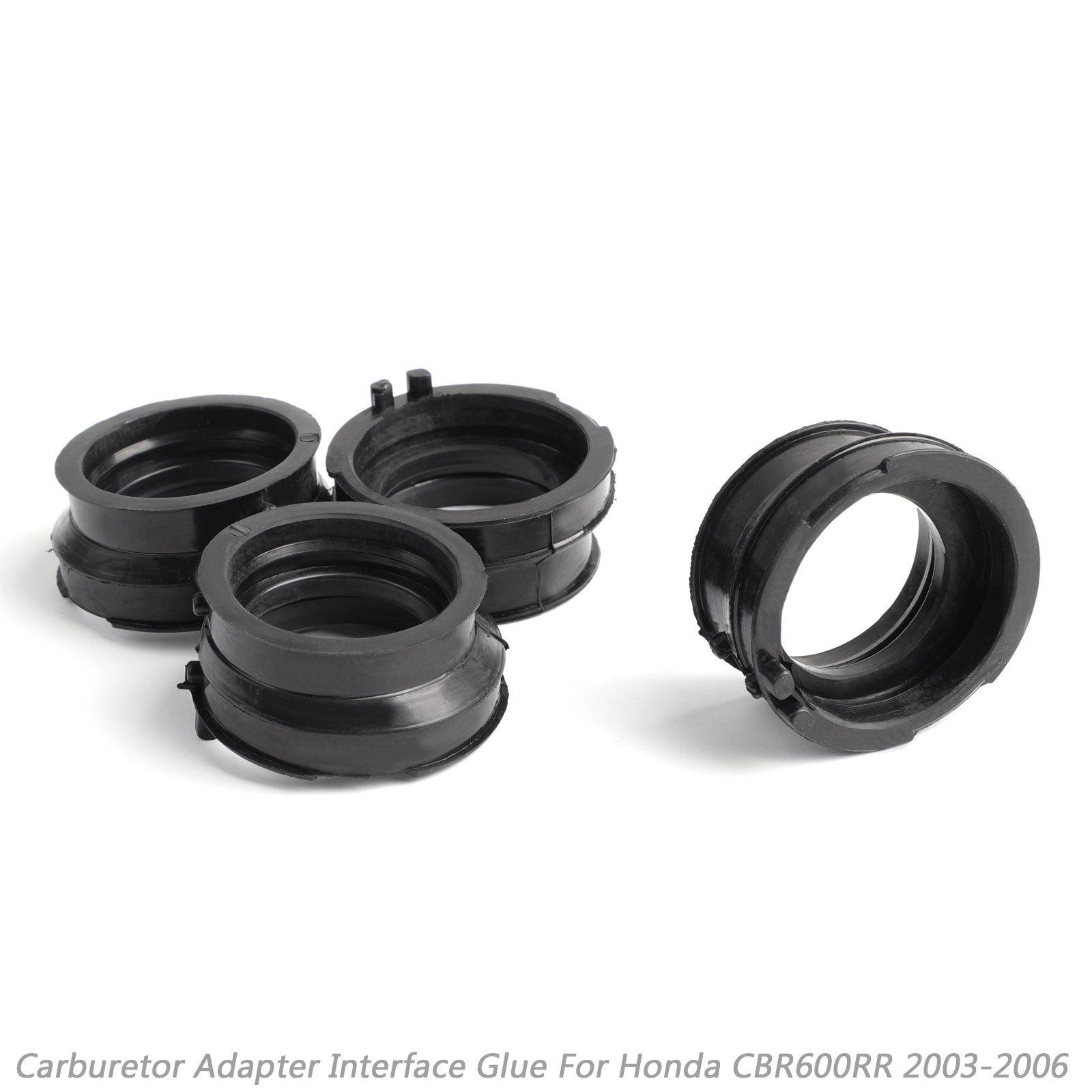 Botas de carburador de admisión de goma para Honda CBR 600RR 2003-2006 2004 2005 genérico