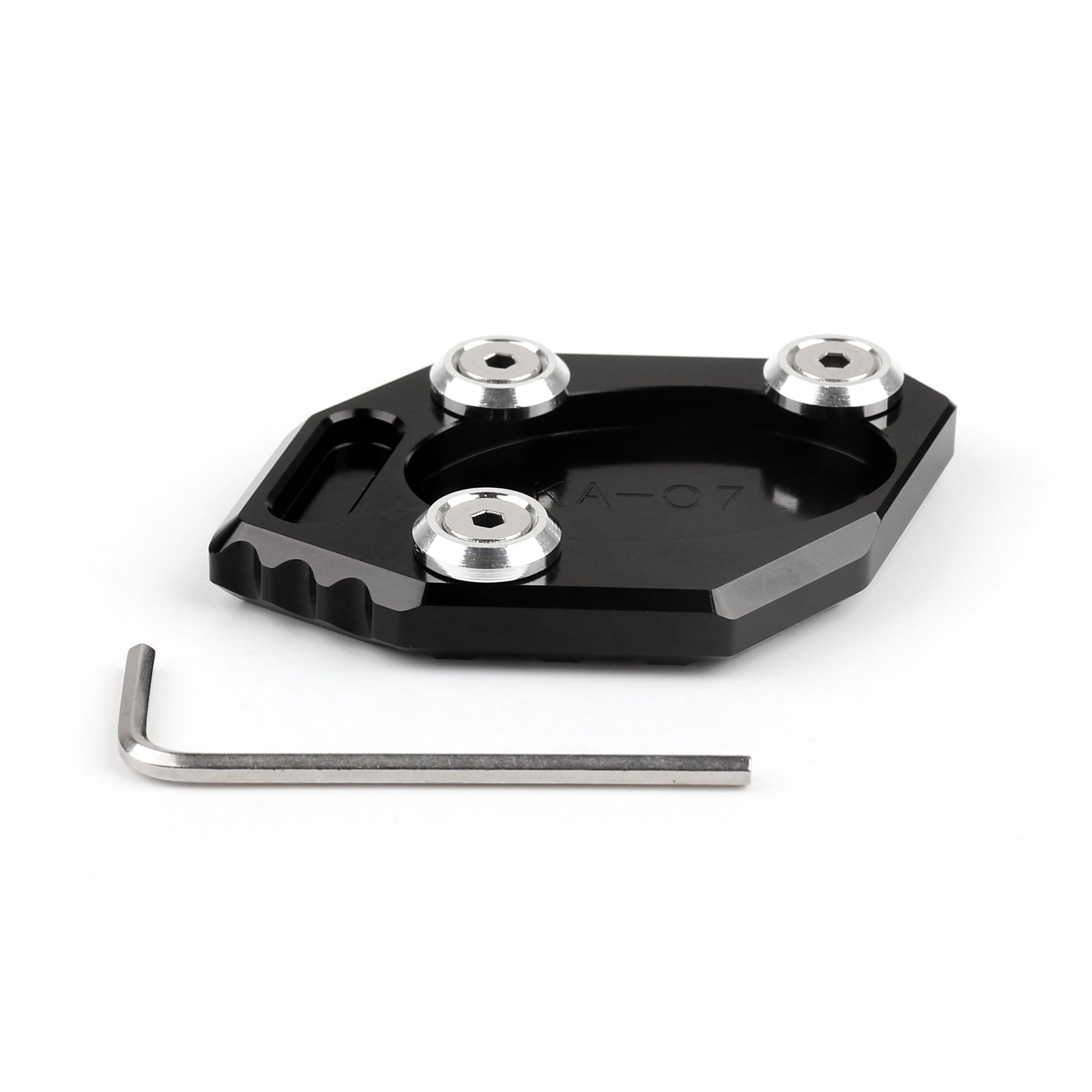 Kickstand Side Stand Plate Pad For 2013-2015 Kawasaki Ninja 250 300 Z250