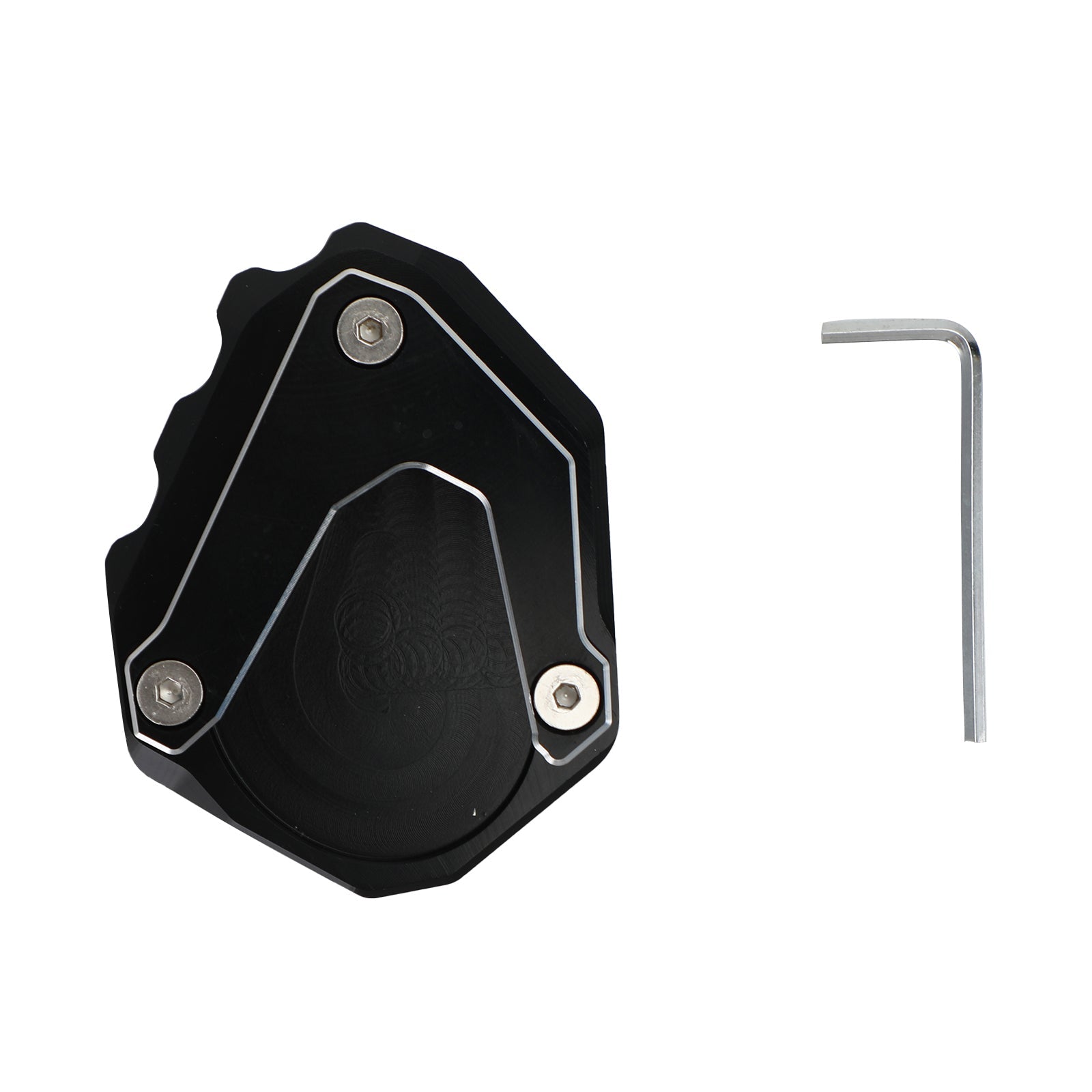 Almohadilla de extensión de soporte lateral de pata de cabra para BMW R NINE T 2014-2017 R1200RT 2004-2013 genérico