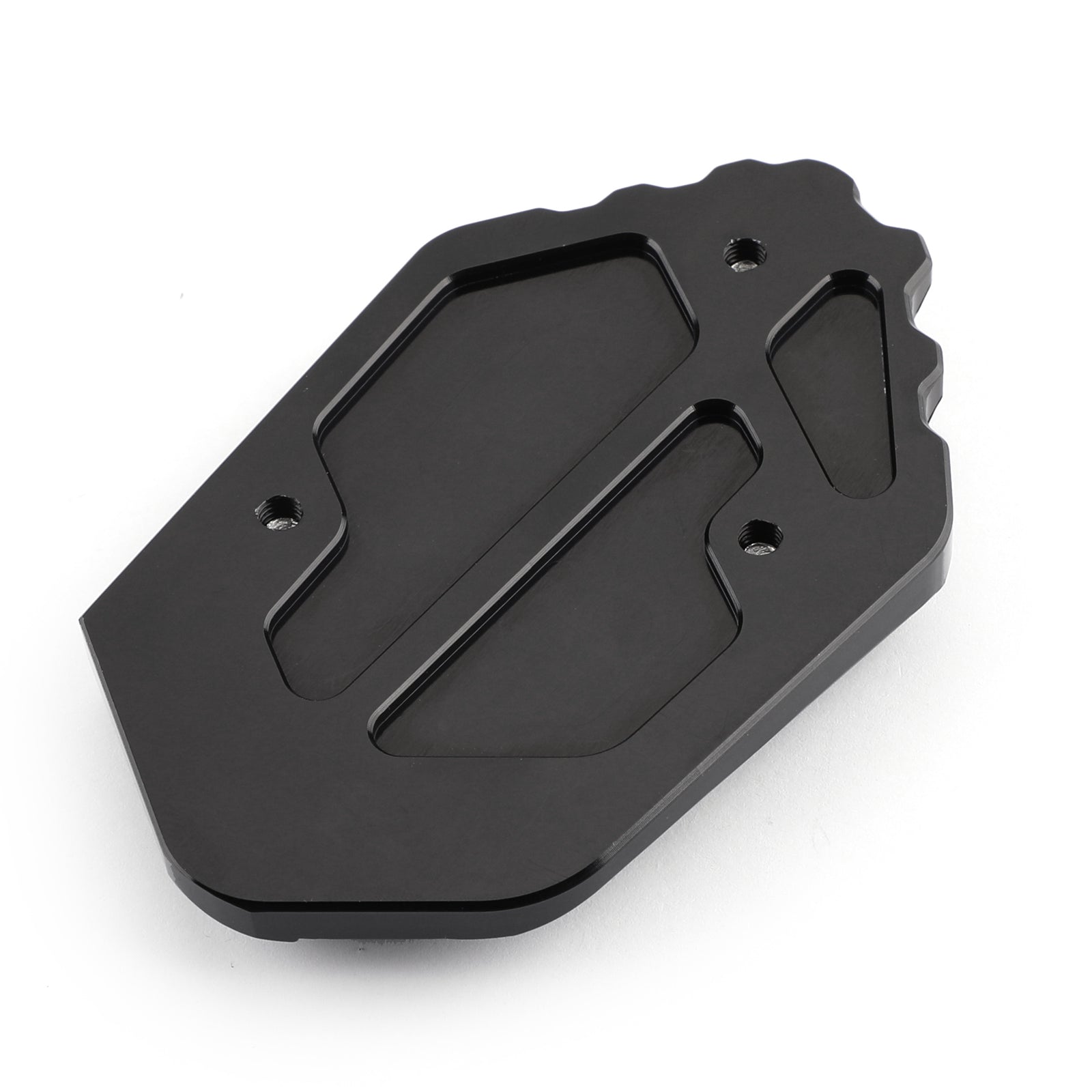 Almohadilla de extensión de placa de soporte lateral con pata de cabra CNC para BMW R1200 GS LC 2017-2018 genérico