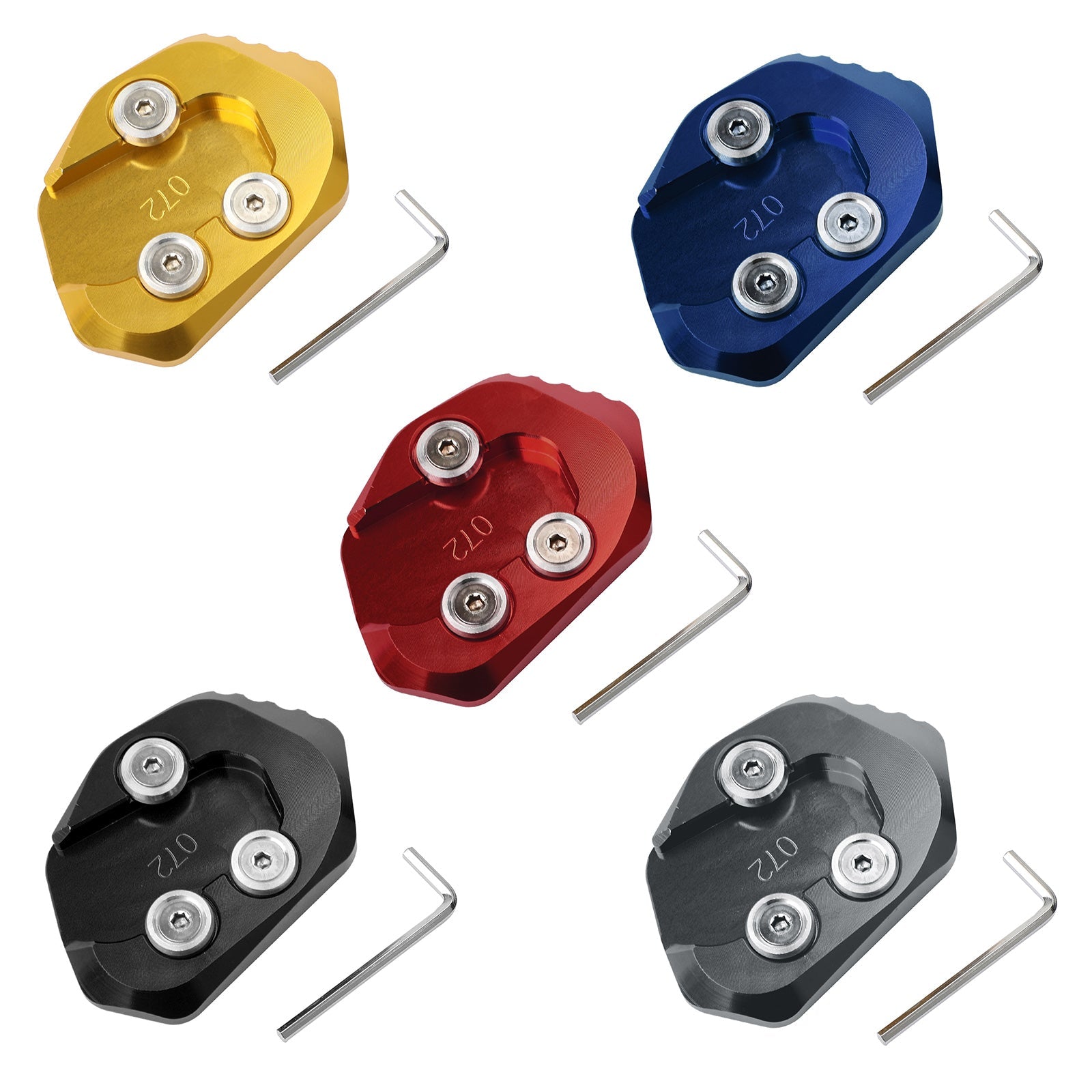 Seitenständer Verlängerung Für Kawasaki Versys-X300 2017-2018 - Schwarz