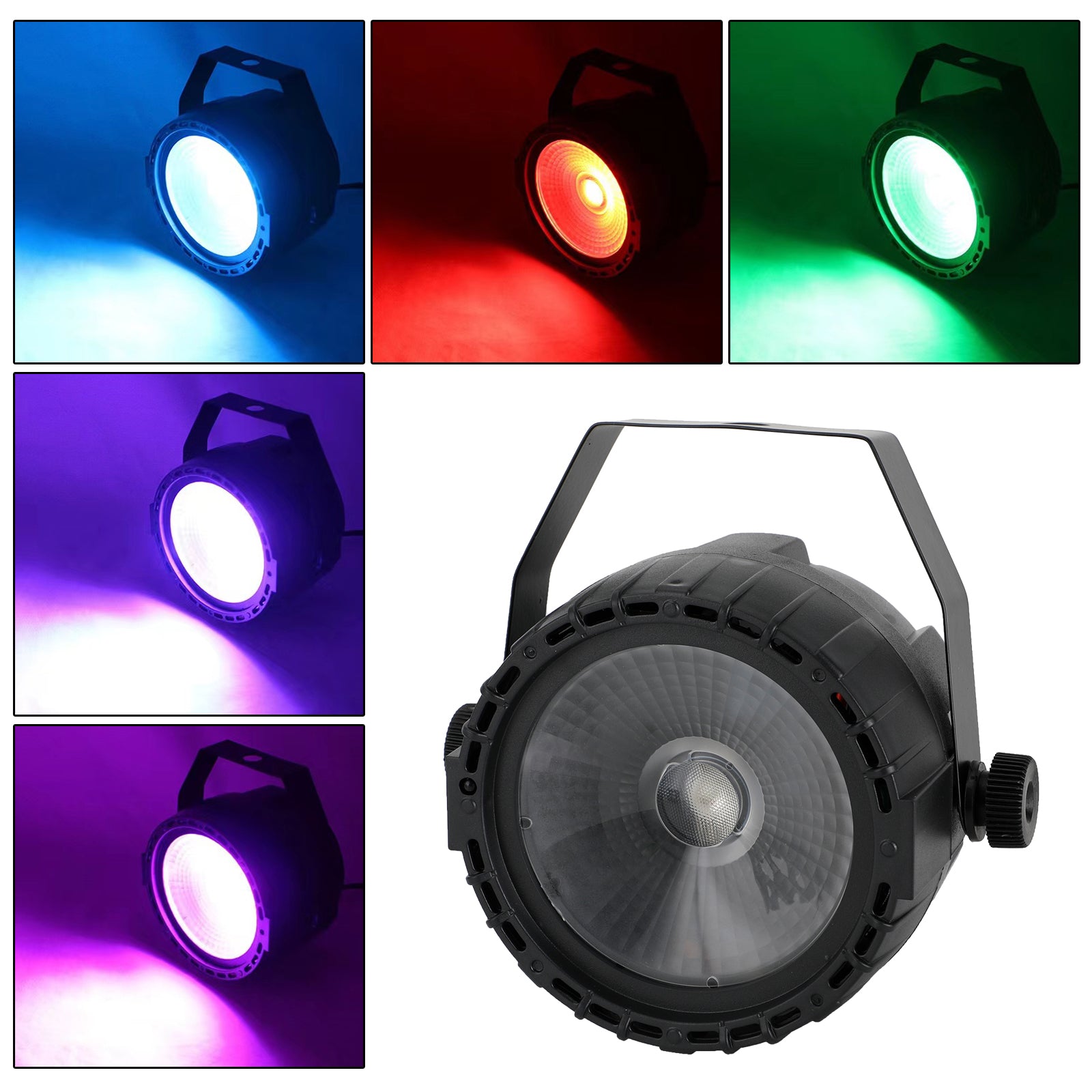 Mini Stage Wash Light Super Bright COB DMX DJ Show Par Light With Remote Control