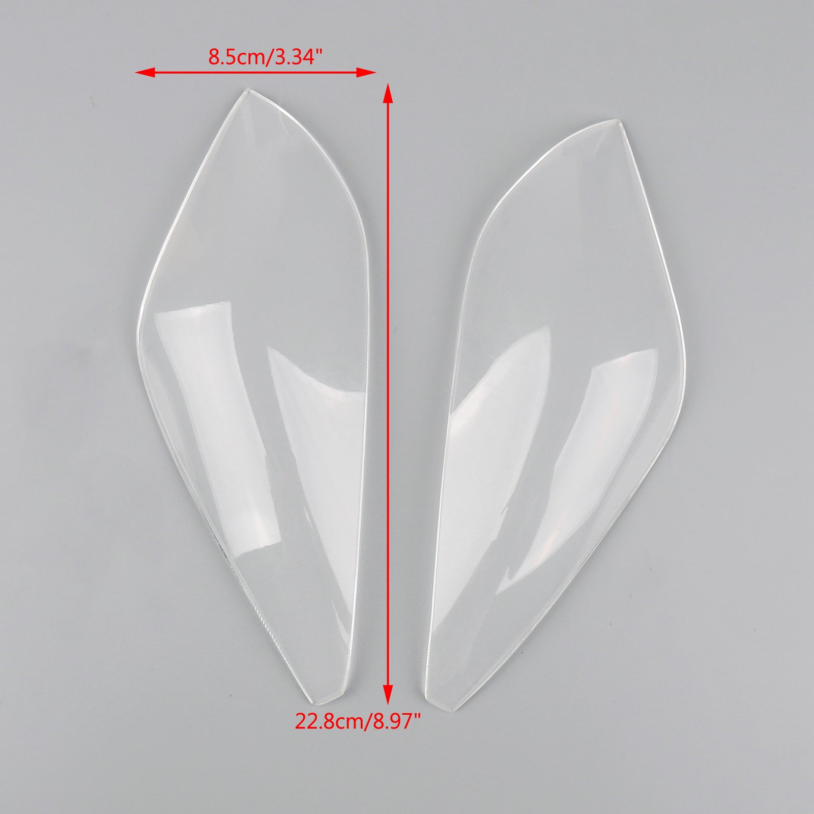 Headlight Screen Guard Protector Windshield For Yamaha FJ09 2015 2016 Generic