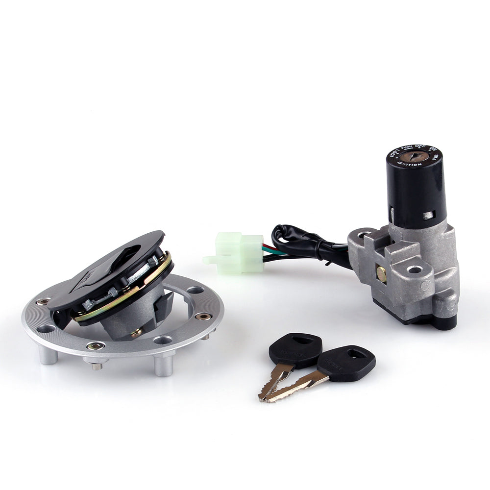 thumbnail image 2 of Ignition Switch Lock & Fuel Gas Cap Key Set For Suzuki Katana GSX600 GSX750 2 of 4