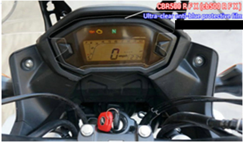 واقي شاشة بغشاء حماية من الخدش العنقودي يناسب Honda CBR500 RFX 15-16 عام