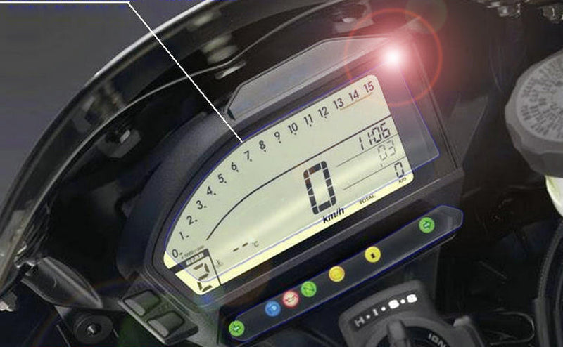 Película de protección contra rayaduras de clúster, Protector de Blu-ray para Honda CBR1000RR 2012-2016 genérico