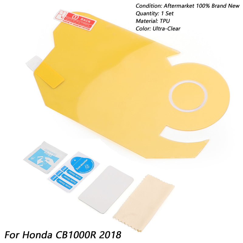 Protector de pantalla de película de protección contra arañazos de clúster para Honda CB1000RR 2017-2018 genérico
