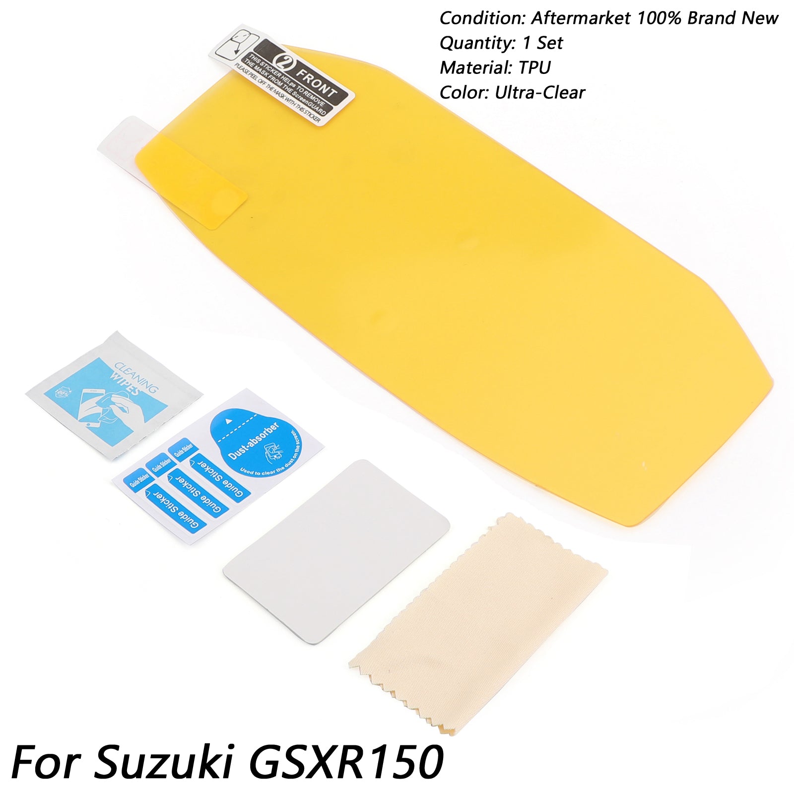 Cluster Scratch Protection Film Screen Protector For Suzuki GSXR150 GSXR 150