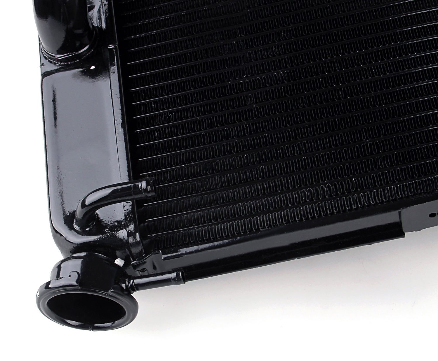 Radiador Grille Guard Cooler para Honda CBR600RR 2003-2006 Negro Genérico