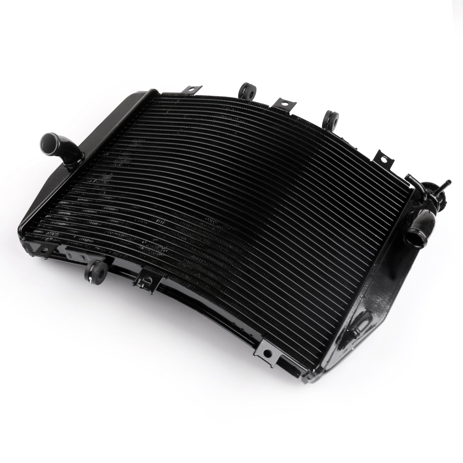 Aluminium Black Radiator Cooler For Kawasaki Ninja ZX10R ZX-10R ZX 10R 2004-2005 Generic