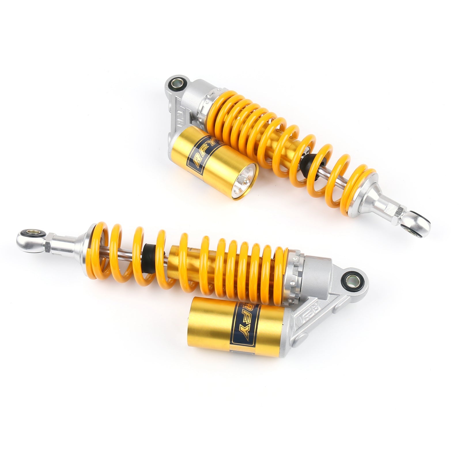 1pair 11 280mm Motor Rear Shock Absorber Air Suspension For Honda Yamaha BLK&GD