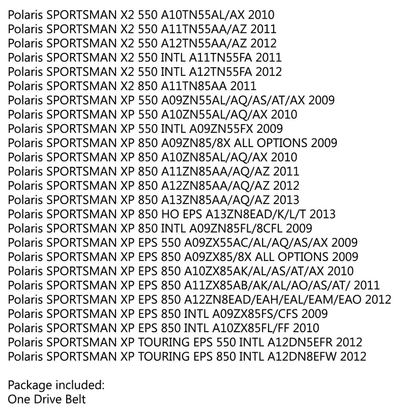 Correa de transmisión para Polaris Scrambler XP 1000 14-15 Sportsman X2 850 XP 550 3211123 genérico