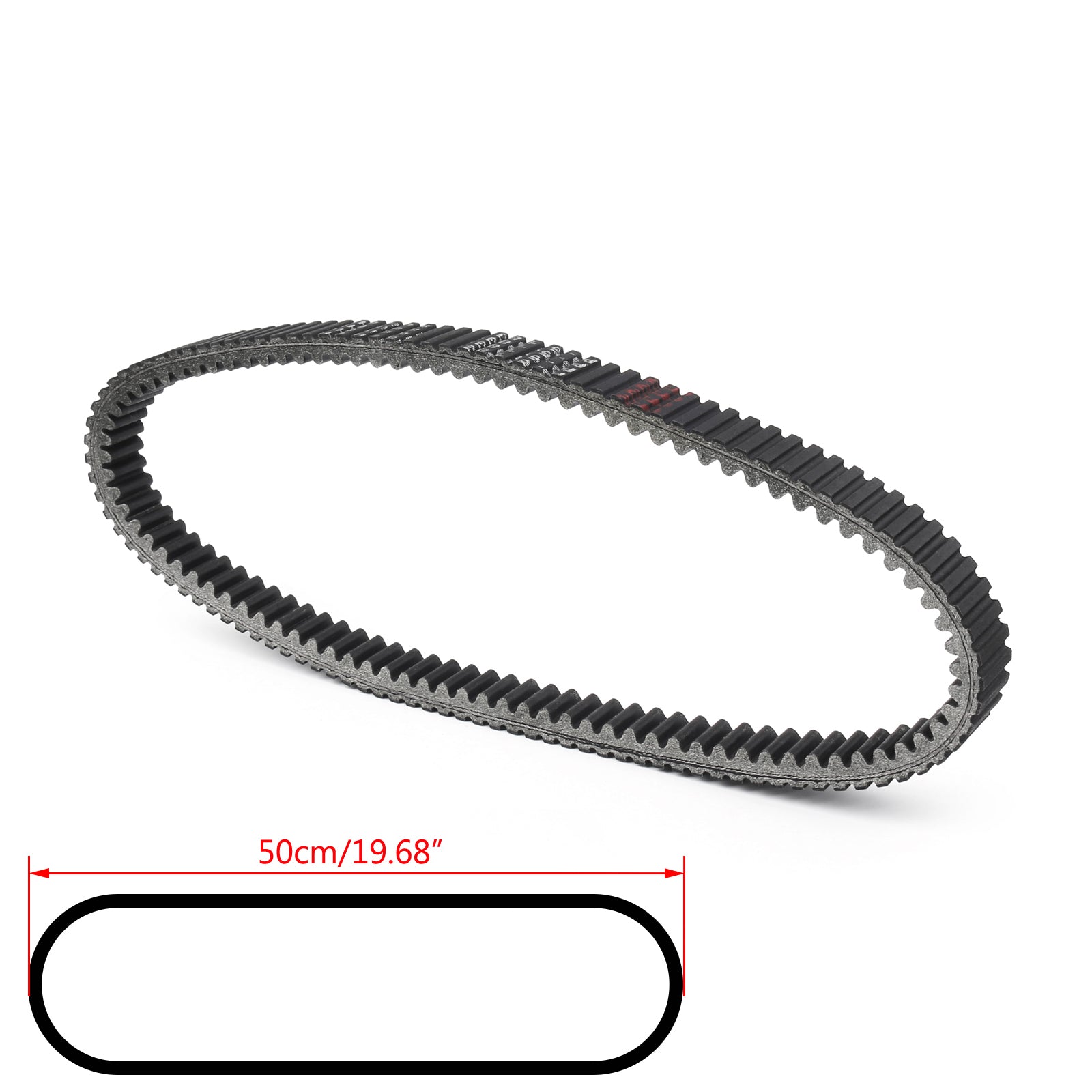 Drive Belt 59011-1070 For Kawasaki KAF620 Mule 2500 2000-2001 2510 2000-2001 Generic