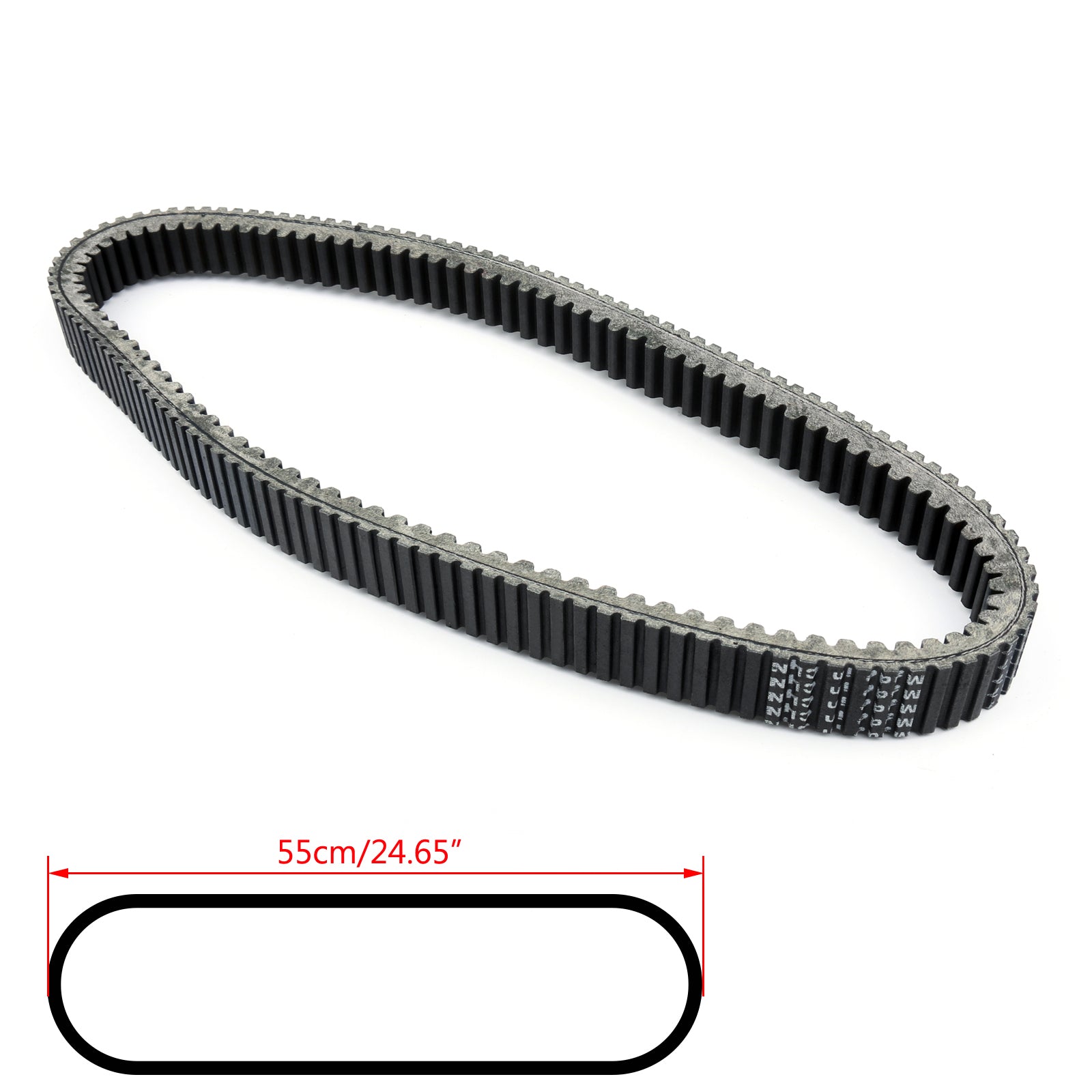 Drive Belt 0627-048 For Arctic Cat 4-STROKE Bearcat 340 440 550 570 T660 Turbo Generic