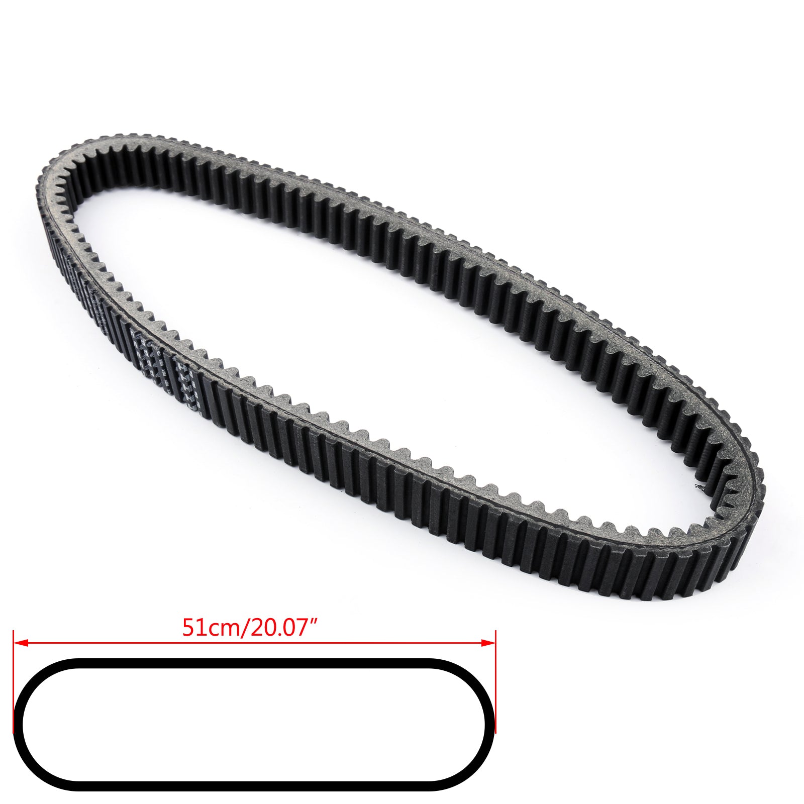 Drive Belt 0627-034 For Arctic Cat F5 Firecat F6 F7 EFI EXT Sno Pro 2005 Generic