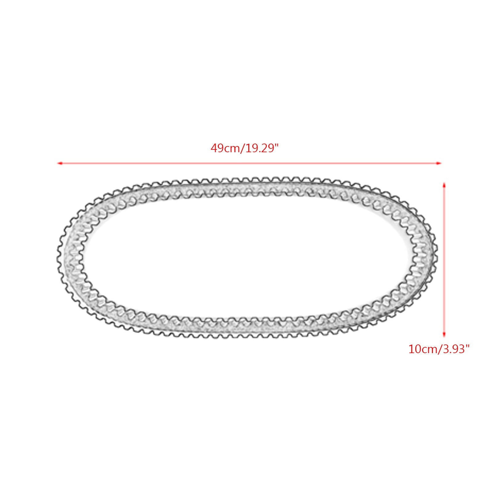 Correa de transmisión 1083Cx31W para Polaris RZR 900 1000 4 XP Crew 2011-2017 P/N.3211148 Genérico