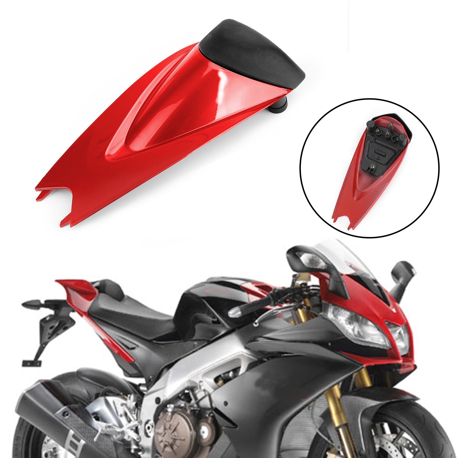 ABS Rear Seat Solo Cowl Fairing Cover For 2009-2016 APRILIA RSV4 R 1000 APRC Generic