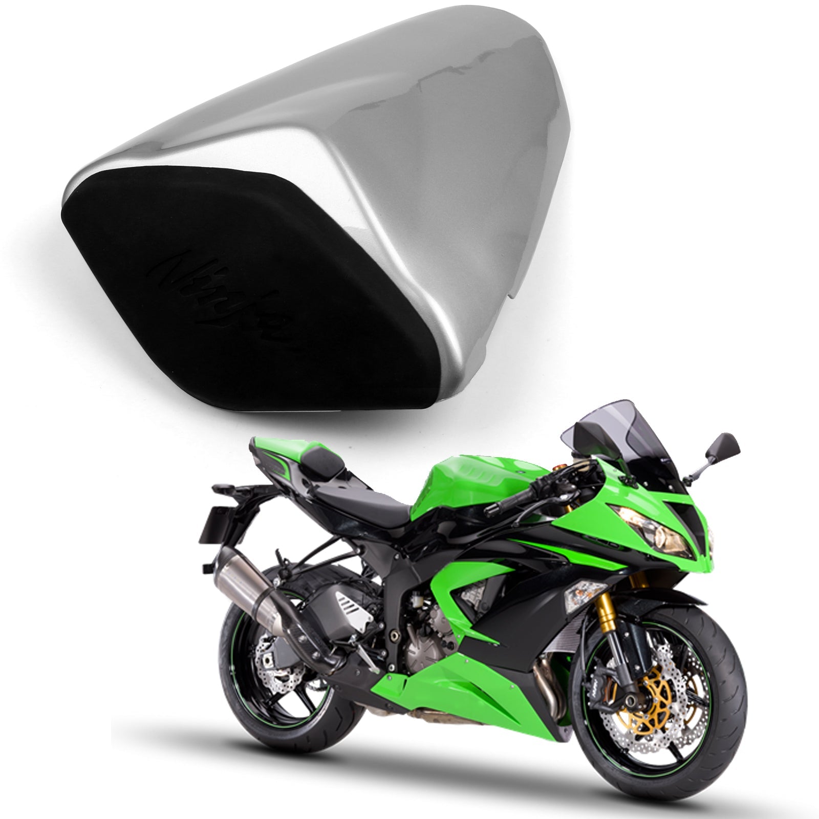 2009-2018 كاواساكي ZX6R ZX 636 غطاء هدية للمقعد الخلفي