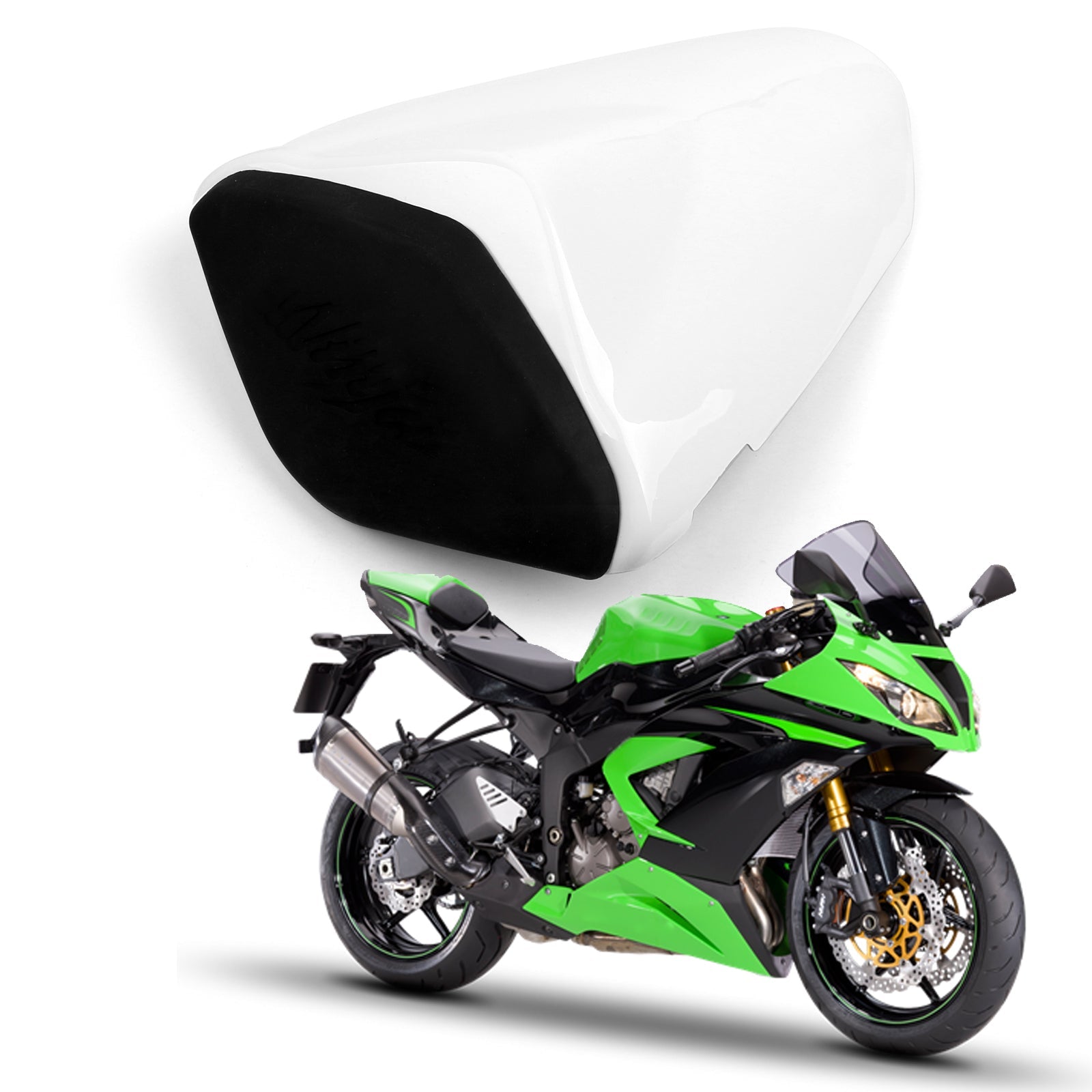 2009-2018 كاواساكي ZX6R ZX 636 غطاء هدية للمقعد الخلفي