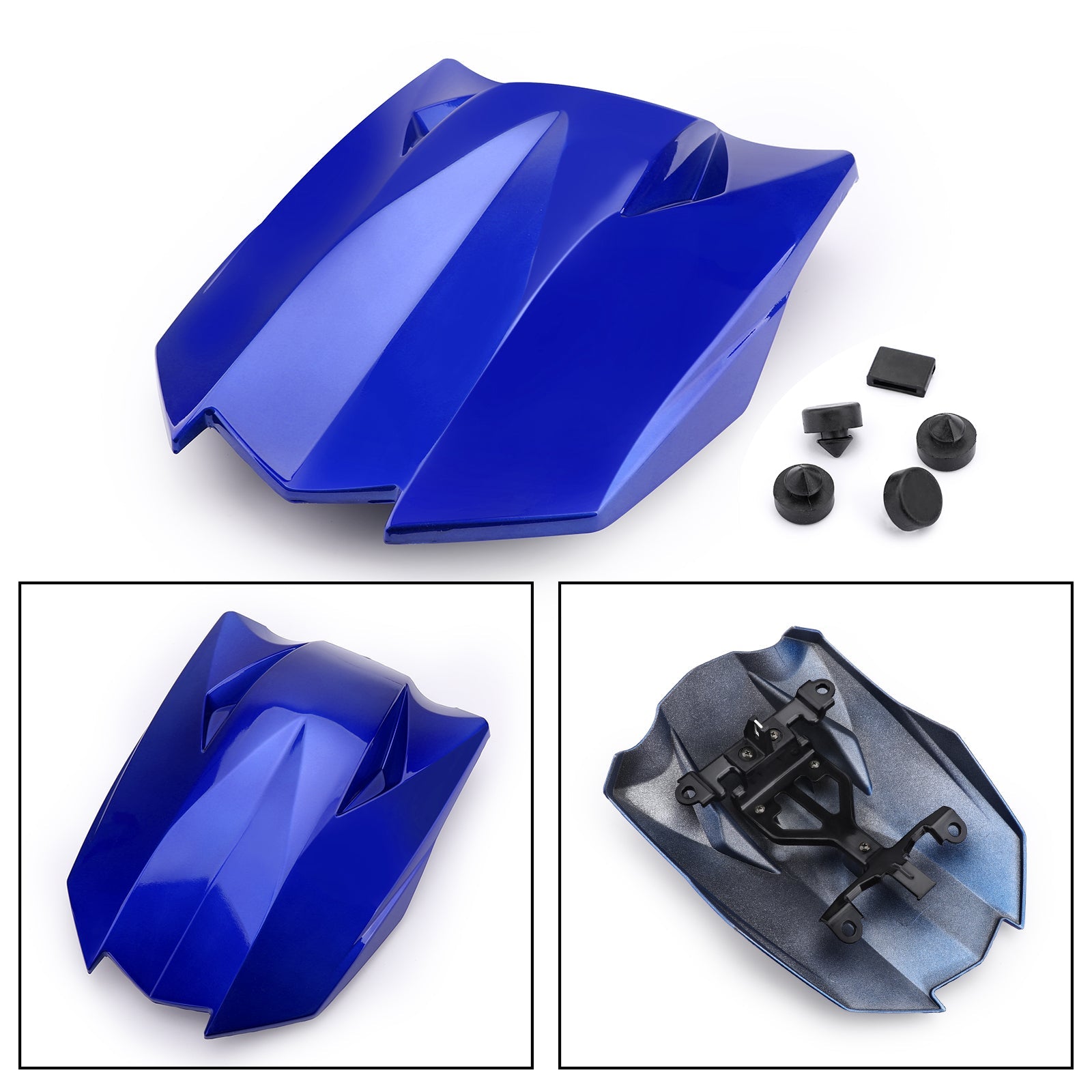 ABS plastic Rear Tail Solo Seat Cover Cowl Fairing For Kawasaki Z1000SX 2010-23 Generic