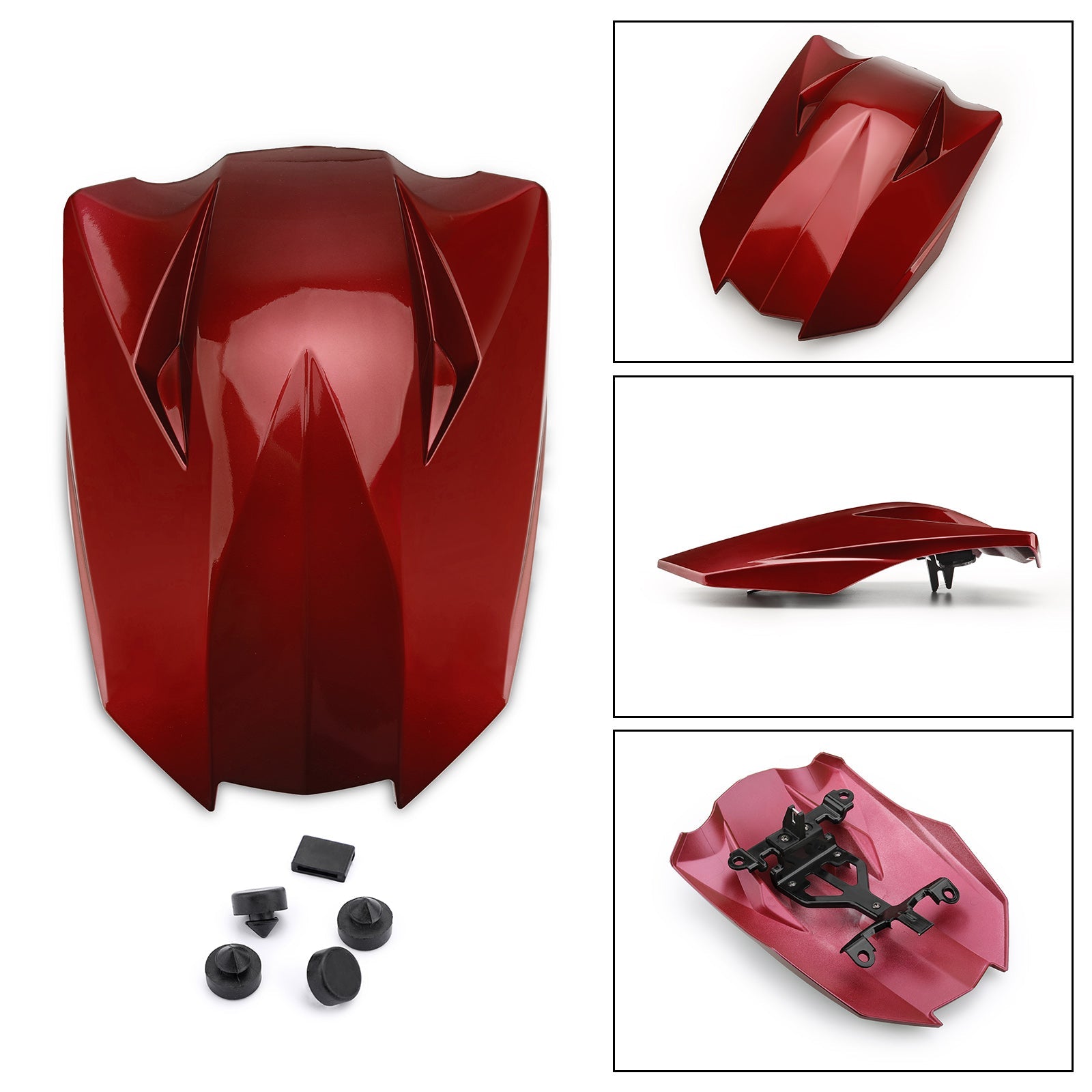 ABS plastic Rear Tail Solo Seat Cover Cowl Fairing For Kawasaki Z1000SX 2010-23 Generic