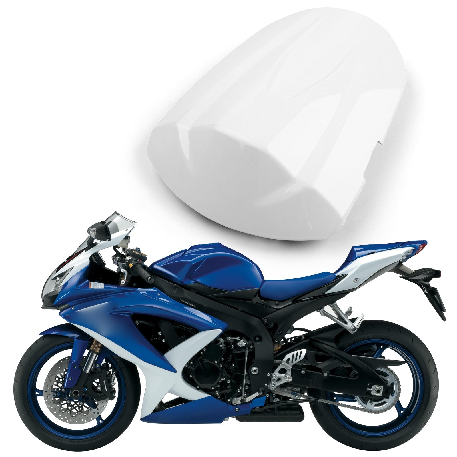 غطاء هدية للمقعد الخلفي لسوزوكي GSXR600 GSXR750 2008-2009 K8 عام