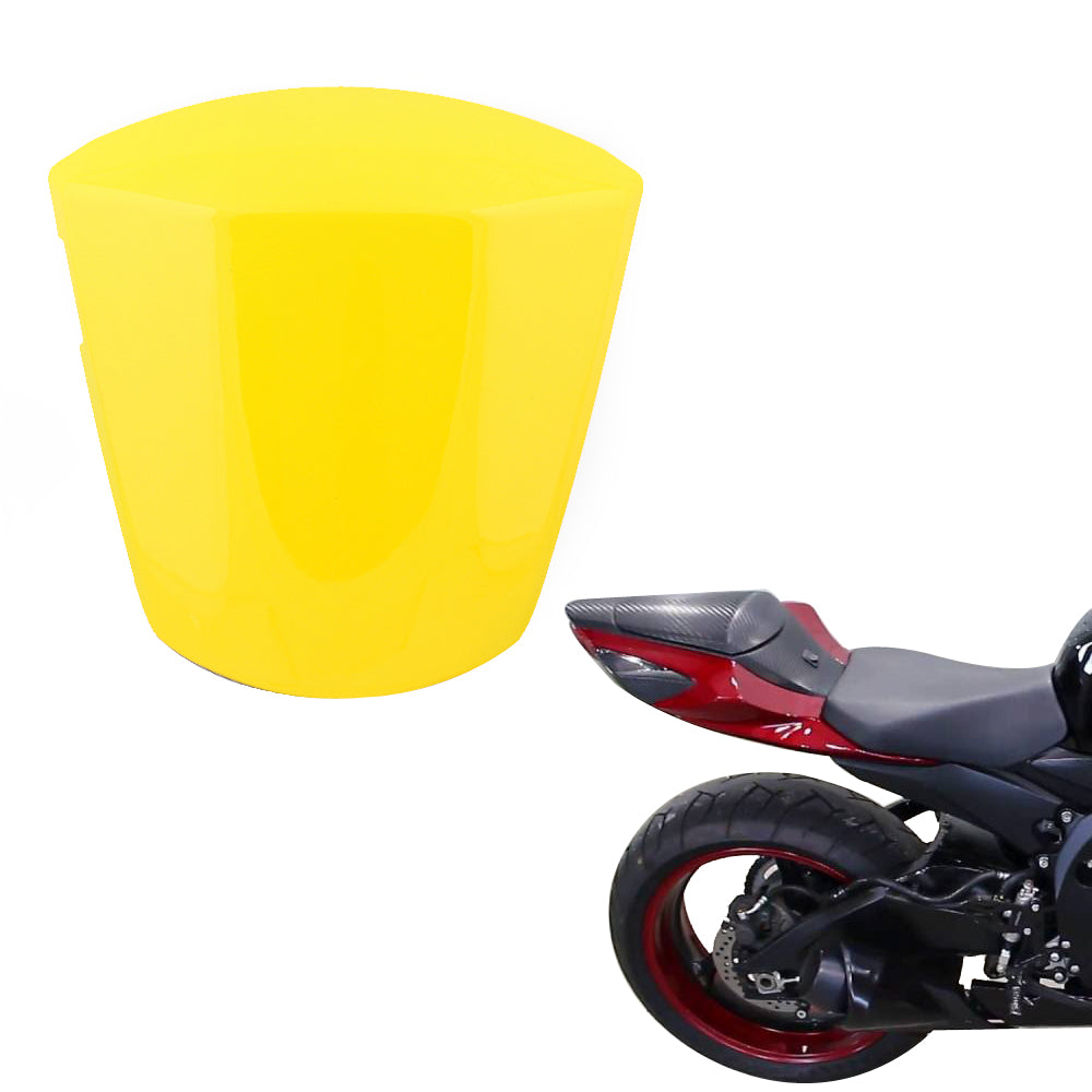 Motorcycle Rear Seat Cowl Cover - Carbon Look, For GSXR600/GSXR750 2011-2024, ABS Plastic, Matte Black