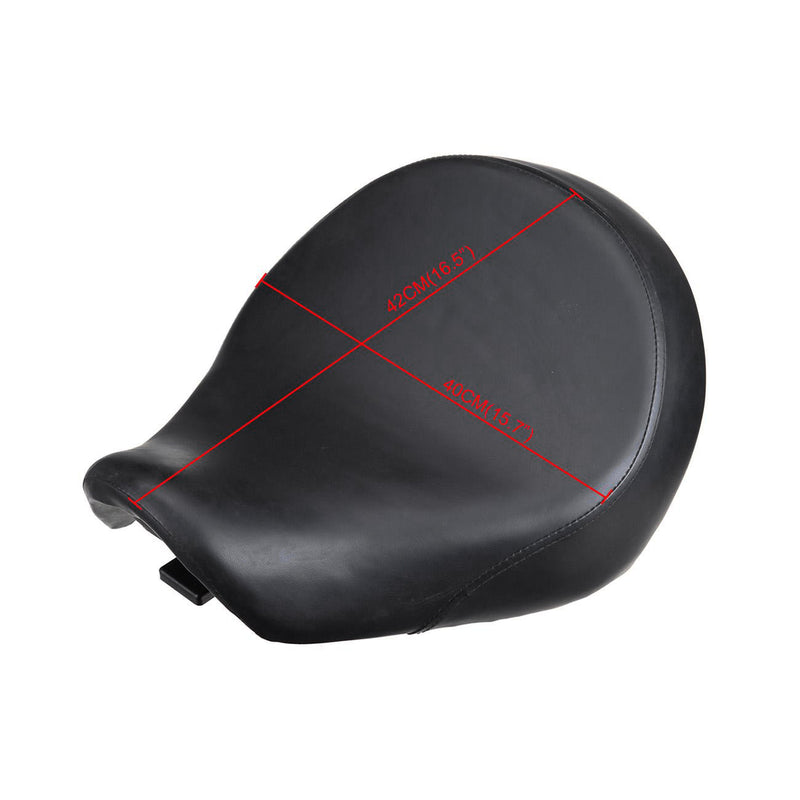 Asiento de cojín trasero delantero de cuero sintético para Honda Shadow Aero VT750C 2004-2013 genérico