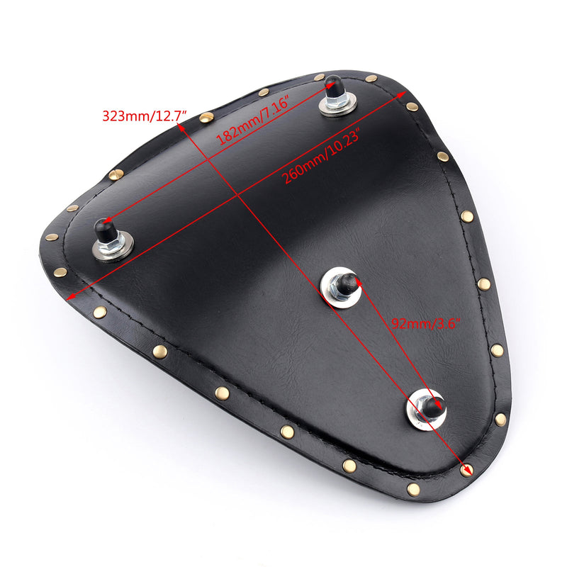 Funda de asiento individual Cafe Racer para Harley Sportster 883 XL Bobber Chopper personalizada genérica