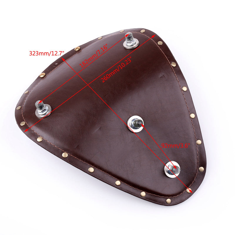 Funda de asiento individual Cafe Racer para Harley Sportster 883 XL Bobber Chopper personalizada genérica