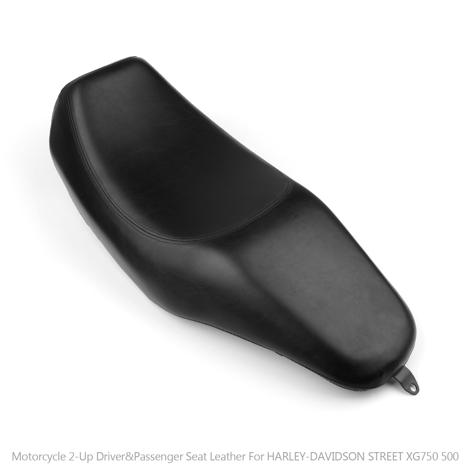 Asiento de cuero para conductor y pasajero para 2 personas para Davidson Street XG700 500 2014-17 genérico