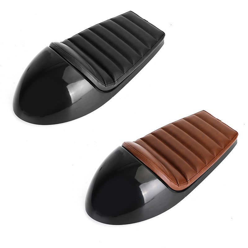 Shoe Bench Retro Racer Universal Cafe Racer Seat Retro Vintage Cushion Scrambler Saddle Bench