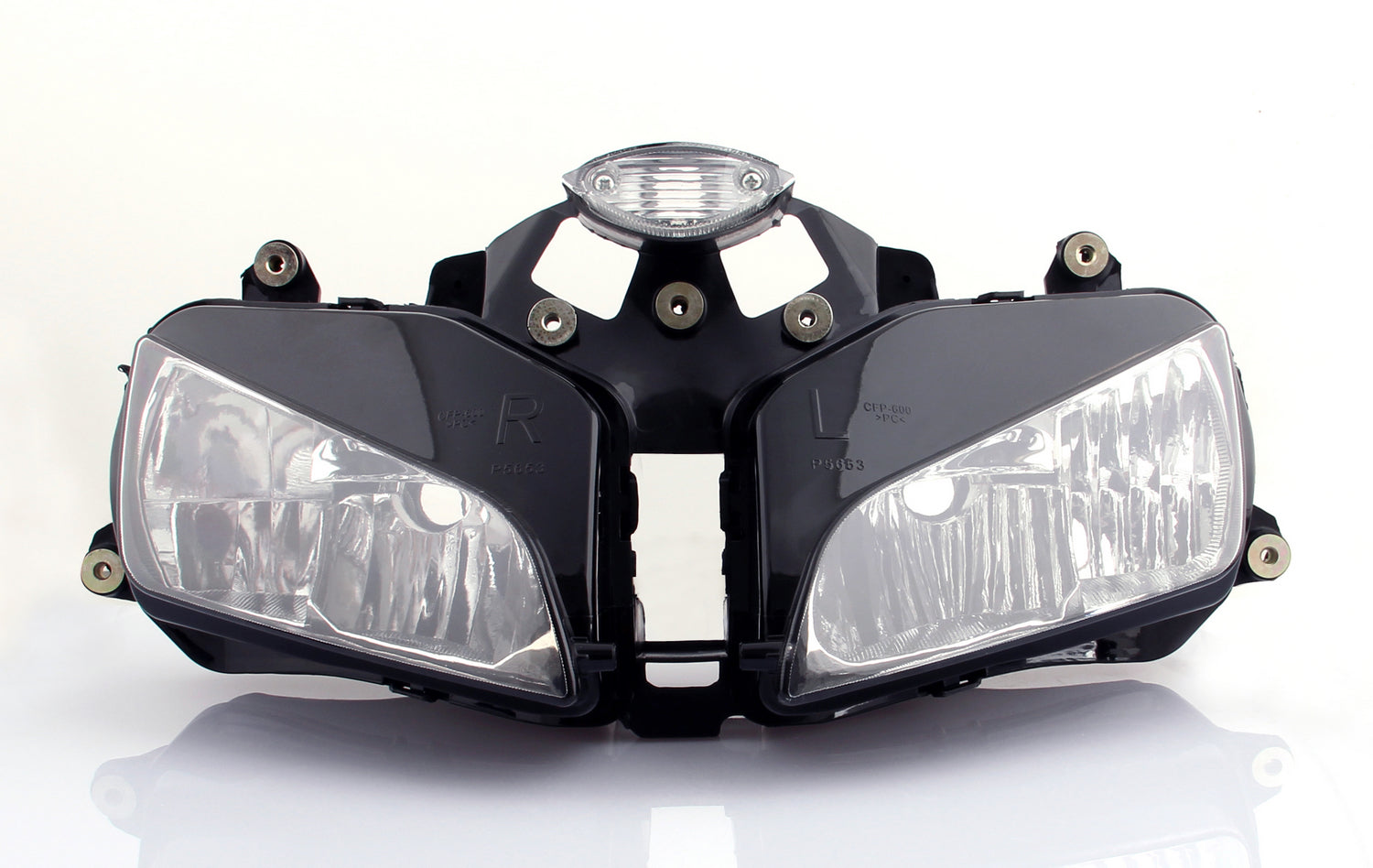 Conjunto de faros delanteros para Honda CBR600RR CBR 600RR 2003-2006 genérico