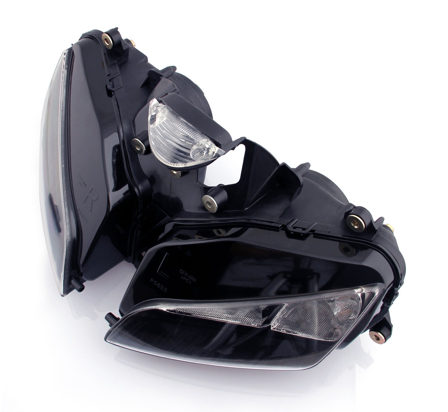 Conjunto de faros delanteros para Honda CBR600RR CBR 600RR 2003-2006 genérico